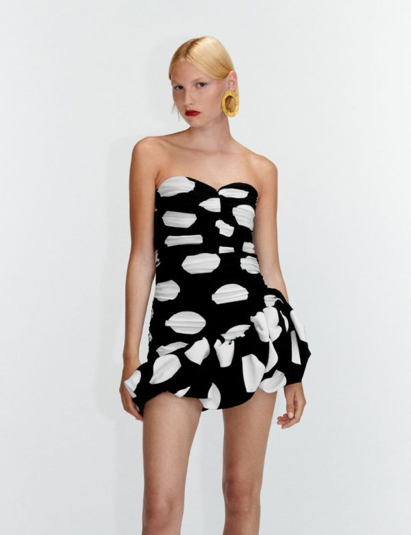 Polka dot short skirt - limited edition